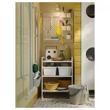 IKEA VAPPEBY (ИКЕА ВАППЕБЙ) — Колонка Bluetooth, белая, 3-е поколение, 20x20 см — фото 3