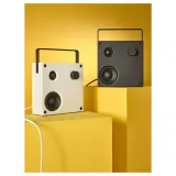 IKEA VAPPEBY (ИКЕА ВАППЕБЙ) — Колонка Bluetooth, белая, 3-е поколение, 20x20 см — фото 6
