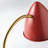 IKEA ISNÅLEN (ИКЕА ИСНОЛЕН) — Лампа настольная светодиодная, красная/цвет латуни — фото 6