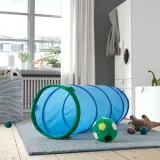 IKEA DVÄRGMÅS (ИКЕА ДВЭРГМОС) — Туннель детский, синий/зеленый — фото 2