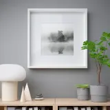 IKEA SANNAHED (ИКЕА САННАХЕД) — Рамка, белый 50х50 см — фото 2