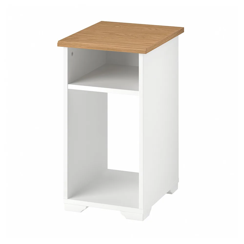 IKEA SKRUVBY (ИКЕА СКРУВБИ) — Столик, белый 40х32 см