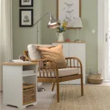 IKEA SKRUVBY (ИКЕА СКРУВБИ) — Столик, белый 40х32 см — фото 3