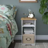 IKEA SKRUVBY (ИКЕА СКРУВБИ) — Столик, белый 40х32 см — фото 4