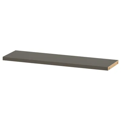 IKEA BESTÅ (ИКЕА БЕСТО) — Полка, тёмно-серый 56x16 см