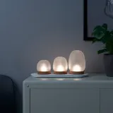 IKEA PRAKTSPIREA (ИКЕА ПРАКТСПИРЕА) — Набор декоративного LED-освещения, 4 предмета, с зарядной панелью — фото 6