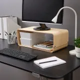 IKEA VATTENKAR (ИКЕА ВАТТЕНКАР) - Подставка под ноутбук/монитор - берёза 52x26 см — фото 6