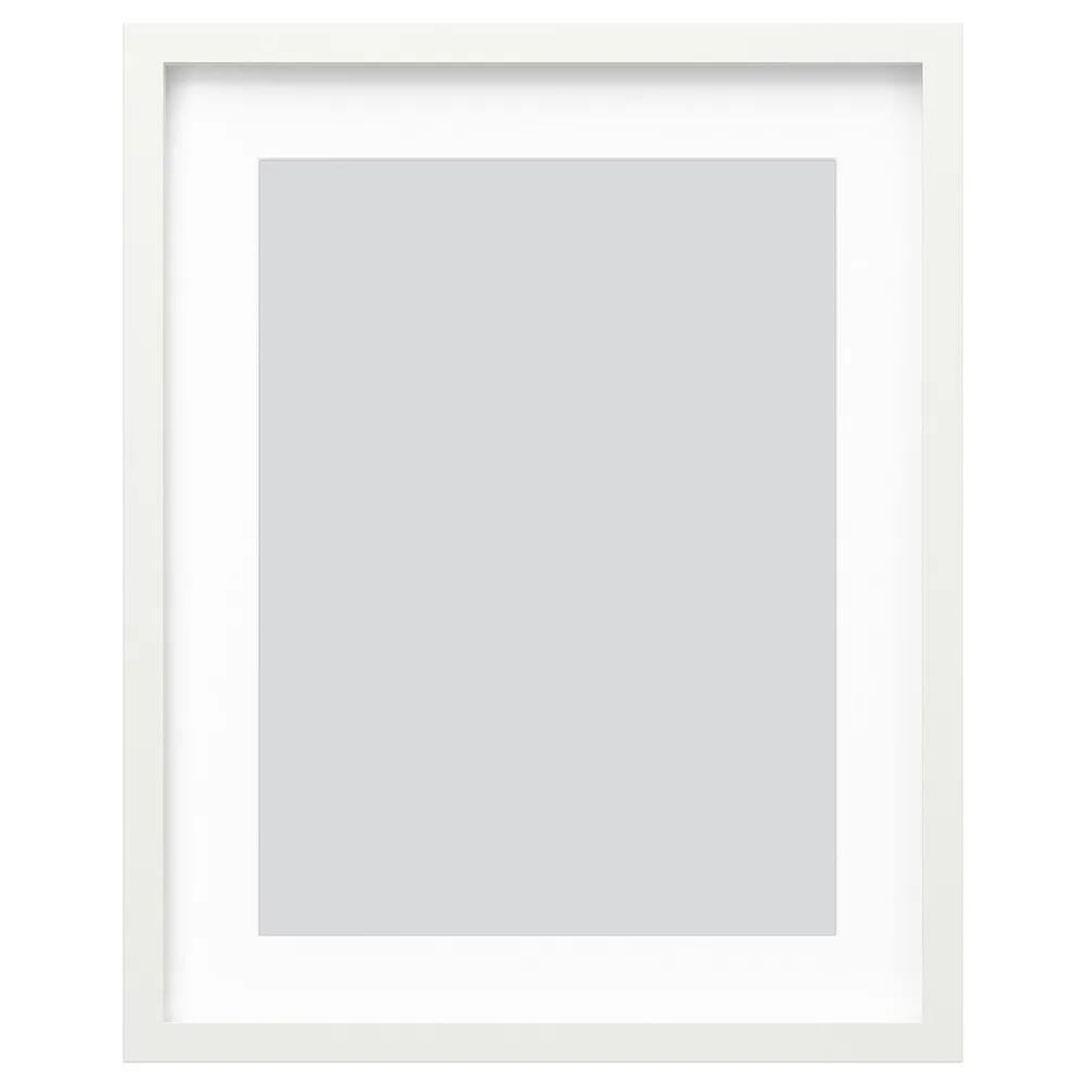 IKEA RÖDALM (ИКЕА РЁДАЛМ) — Рамка, белая 40x50 см