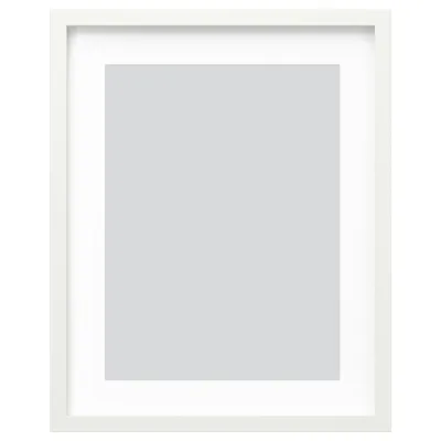 IKEA RÖDALM (ИКЕА РЁДАЛМ) — Рамка, белая 40x50 см
