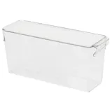IKEA KLIPPKAKTUS (ИКЕА КЛИППКАКТУС) — Контейнер для холодильника, прозрачный 32x10x14 см — фото 1