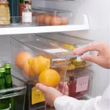 IKEA KLIPPKAKTUS (ИКЕА КЛИППКАКТУС) — Контейнер для холодильника, прозрачный 32x10x14 см — фото 3