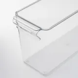 IKEA KLIPPKAKTUS (ИКЕА КЛИППКАКТУС) — Контейнер для холодильника, прозрачный 32x10x14 см — фото 6