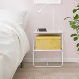 IKEA HATTÅSEN (ИКЕА ХАТТОСЕН) — Придиванный столик/стеллаж, белый — фото 2