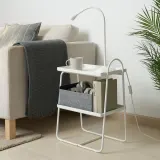 IKEA HATTÅSEN (ИКЕА ХАТТОСЕН) — Придиванный столик/стеллаж, белый — фото 4
