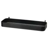 IKEA SKÅDIS (ИКЕА СКОДИС) — Полка, чёрная — фото 1
