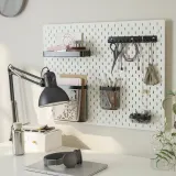 IKEA SKÅDIS (ИКЕА СКОДИС) — Полка, чёрная — фото 3