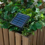 IKEA SOLARVET (ИКЕА СОЛАРВЕТ) — Гирлянда LED, 24 лампочки, для улицы на солнечной батарее/шар белый — фото 3