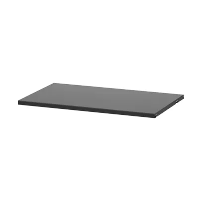 IKEA BOAXEL (ИКЕА БОАКСЕЛ) — Полка, металл антрацит 60х40 см