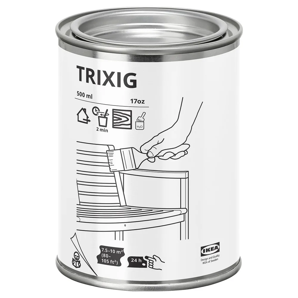 IKEA TRIXIG (ИКЕА ТРИКСИГ) — Морилка для дерева, наружная 500 мл
