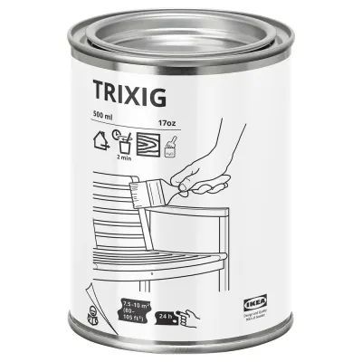 IKEA TRIXIG (ИКЕА ТРИКСИГ) — Морилка для дерева, наружная 500 мл