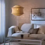 IKEA BLÅSTÅNG (ИКЕА БЛОСТОНГ) — Плафон для подвесного светильника 45 см — фото 4