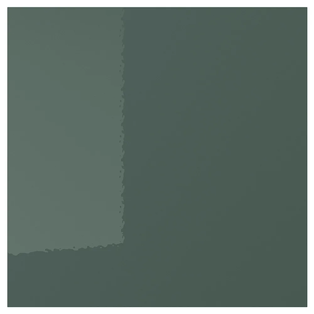 IKEA KALLARP (ИКЕА КАЛЛАРП) — Фасад ящика, глянец тёмный серо-зелёный 40x40 см