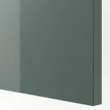 IKEA KALLARP (ИКЕА КАЛЛАРП) — Фасад ящика, глянец тёмный серо-зелёный 40x40 см — фото 2