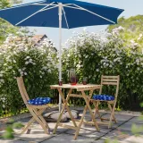 IKEA KLÖSAN (ИКЕА КЛЁСАН) — Подушка на садовый стул, тёмно-синяя 35 см — фото 5