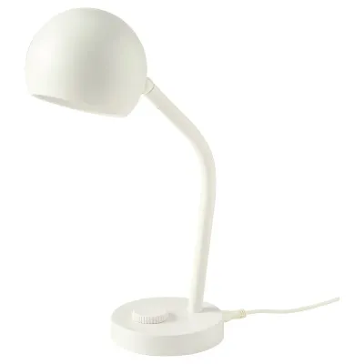IKEA KORVSNÖRE (ИКЕА КОРВСНЁРЕ) — Лампа настольная светодиодная, диммируемая/белая