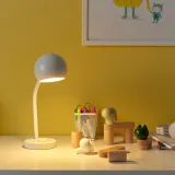 IKEA KORVSNÖRE (ИКЕА КОРВСНЁРЕ) — Лампа настольная светодиодная, диммируемая/белая — фото 2