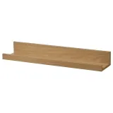 IKEA MOSSLANDA (ИКЕА МОССЛАНДА) — Полка для фотографий, под дуб 55 см — фото 1