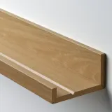 IKEA MOSSLANDA (ИКЕА МОССЛАНДА) — Полка для фотографий, под дуб 55 см — фото 4