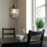 IKEA SOLHETTA (ИКЕА СОЛХЕТТА) — Светодиодная лампа E27 470 люмен, прозрачный шар — фото 3