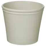 IKEA KÖRSBÄRSBJÖRK (ИКЕА КЁРСБЭРСБЙЁРК) — Кашпо, светлый серо-бежевый 19 см — фото 1