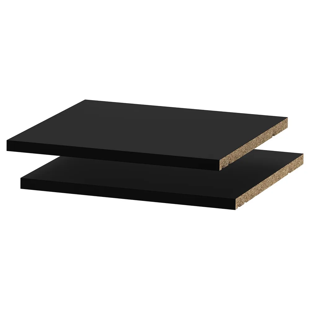 IKEA UTRUSTA (ИКЕА УТРУСТА) — Полка, чёрно-серая 40x37 см