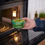 IKEA PRUTA (ИКЕА ПРУТА) — Контейнер для перекусов с крышкой, сиреневый/зелёный 0.3 л — фото 5