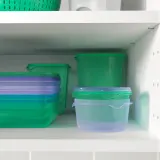 IKEA PRUTA (ИКЕА ПРУТА) — Контейнер для перекусов с крышкой, сиреневый/зелёный 0.3 л — фото 7