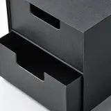 IKEA FJÄDERHARV (ИКЕА ФЙЭДЕРХАРВ) — Мини-комод 2 ящика, антрацит 16x25 см — фото 8