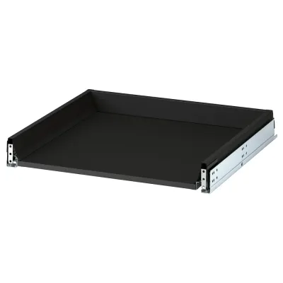 IKEA KNIVSHULT (ИКЕА КНИВСХУЛТ) — Ящик низкий, тёмно-серый 60x60 см