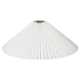 IKEA KUDDLAVA (ИКЕА КУДДЛАВА) — Плафон подвесного светильника, плиссированный белый 59 см — фото 1