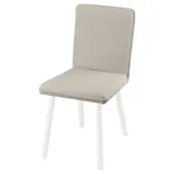 IKEA TONSTAD (ИКЕА ТОНСТАД) — Чехол на стул, Fridtuna светло-бежевый — фото 4