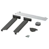 IKEA UTRUSTA (ИКЕА УТРУСТА) — Элемент крепления ящика на дверце, черно-серый — фото 1
