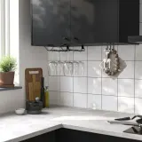 IKEA PÅLYCKE (ИКЕА ПОЛИКЕ) — Держатель универсальный с зажимом, антрацит — фото 3
