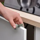 IKEA DRAGSMARK (ИКЕА ДРАГСМАРК) — Ручка зажимная, серо-зеленый 40 мм — фото 3