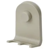 IKEA ÖBONÄS (ИКЕА ЁБОНЭС) — Тройной крючок на присоске, серо-бежевый 7х11 см — фото 1