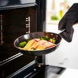 IKEA GULDÖRING (ИКЕА ГУЛДЁРИНГ) — Сковорода, антипригарное покрытие нержавеющая сталь/черно-серый 24 см — фото 4