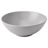 IKEA FÄRGKLAR (ИКЕА ФЭРГКЛАР) — Миска, матовый светло-серый 16 см — фото 1