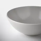 IKEA FÄRGKLAR (ИКЕА ФЭРГКЛАР) — Миска, матовый светло-серый 16 см — фото 2