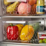 IKEA KLIPPKAKTUS (ИКЕА КЛИППКАКТУС) — Контейнер с отверстиями для холодильника, прозрачный 30х19х14 см — фото 3