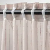 IKEA MATILDA (ИКЕА МАТИЛДА) — Занавески, 2 шт., бледно-розовые/на ленте 145x250 см — фото 4